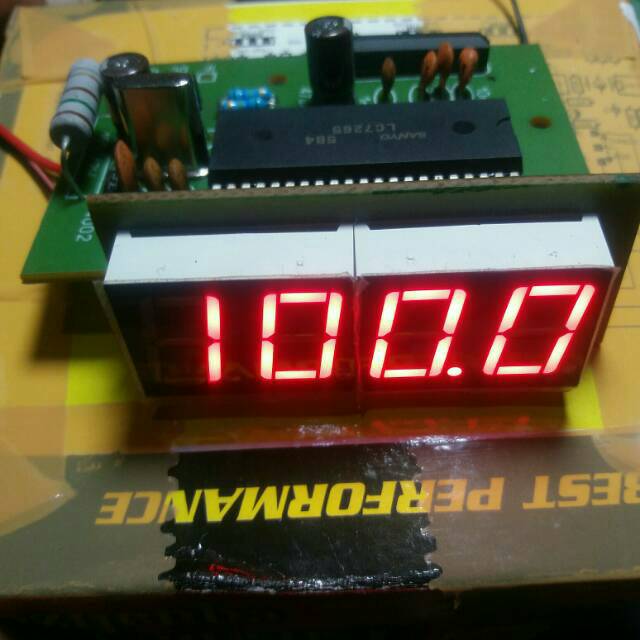 Display fm / Frekuensi counter fm / Kit display frekuensi kounter fm