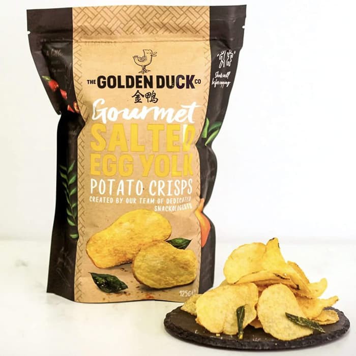 

GOLDEN DUCK SALTED EGG YOLK POTATO CRIPS 125 GRAM