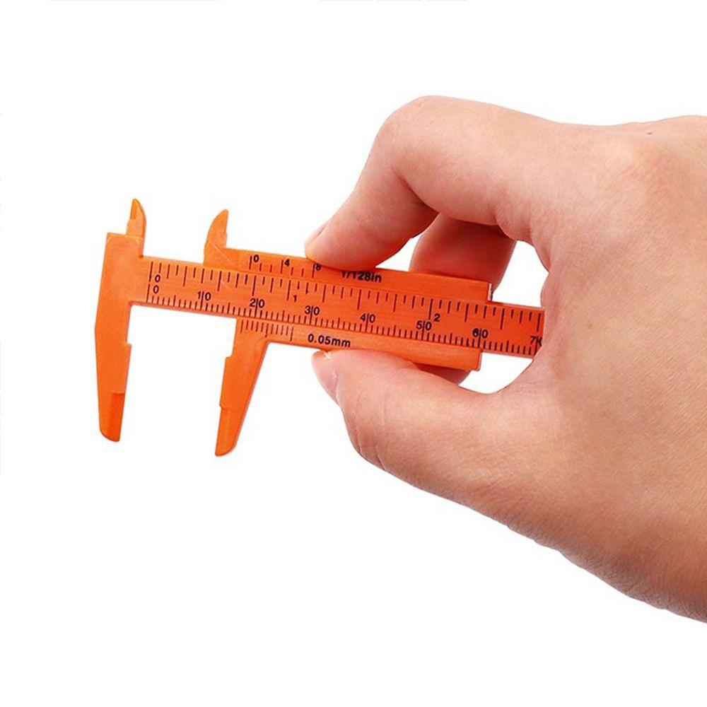 POPULAR Populer Measure Range 0~80mm Vernier Caliper Ruler 4warna Untuk Pilih Instrumen Analisa Alat Ukur Diameter Ultra precision