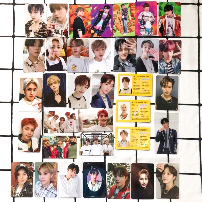 [ NCT ] NCT 2020 - NCT Dream - NCT 127 Photocard : Jaehyun Jungwoo Jeno Jaemin Haechan Mark Sungchan
