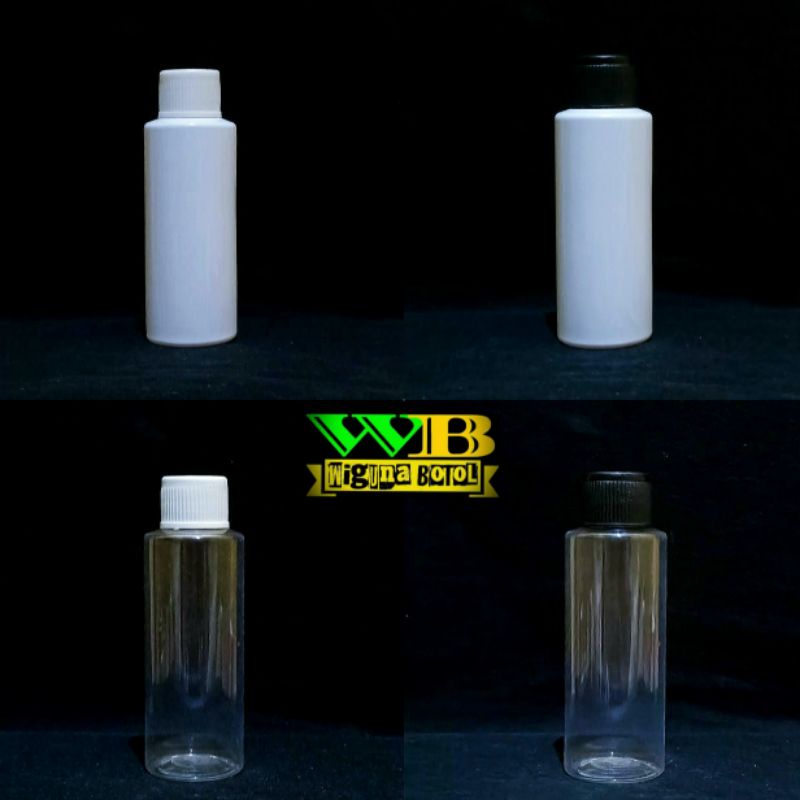 Botol Ulir 100ml Model Rf / Botol Rf 100ml Tutup Ulir / Botol Toner 100ml