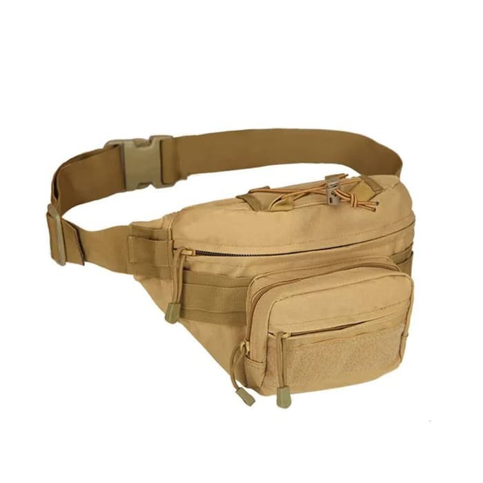 Tas Pinggang Selempang Bahu SlingBag Tactical Army Plus Tali Strap Multifungsi HP Pria Cowok Laki