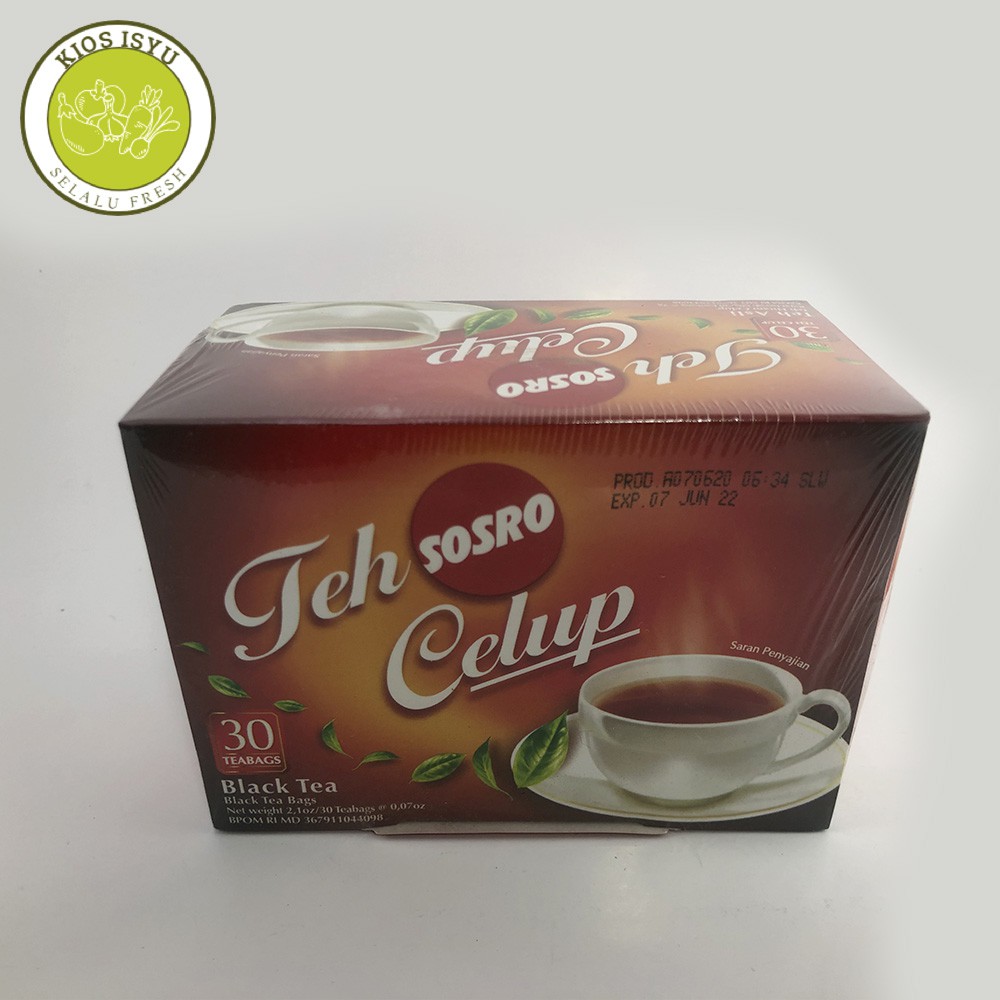 

Teh Celup Sosro 30 Pcs