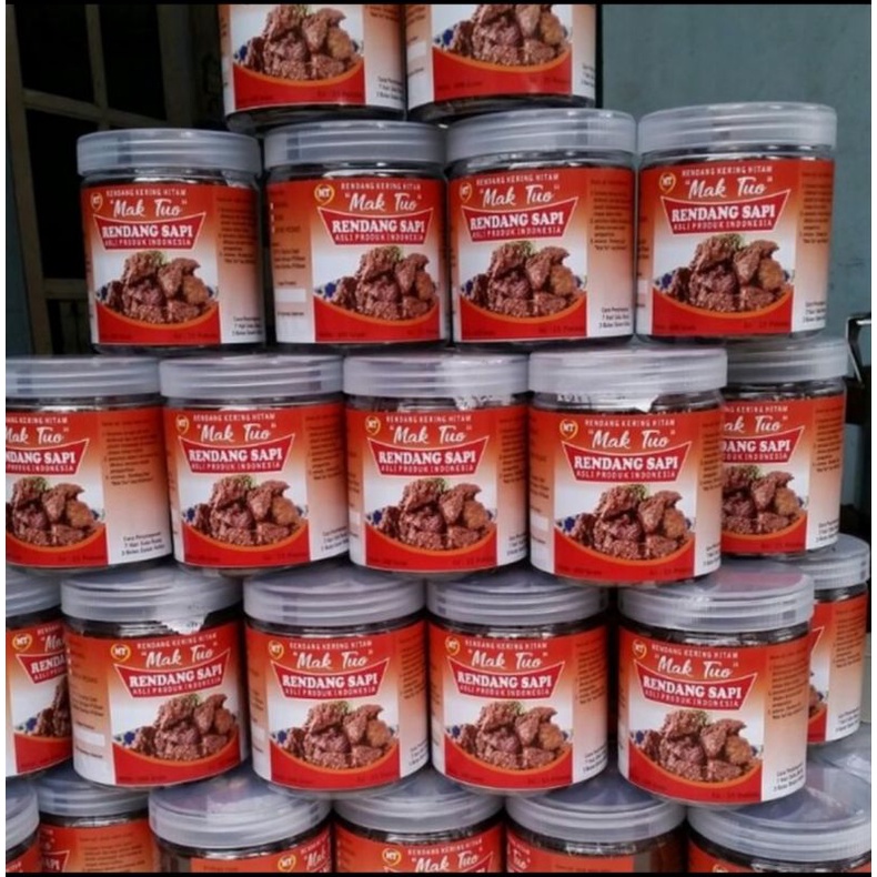 

Rendang hitam legit Mak tuo