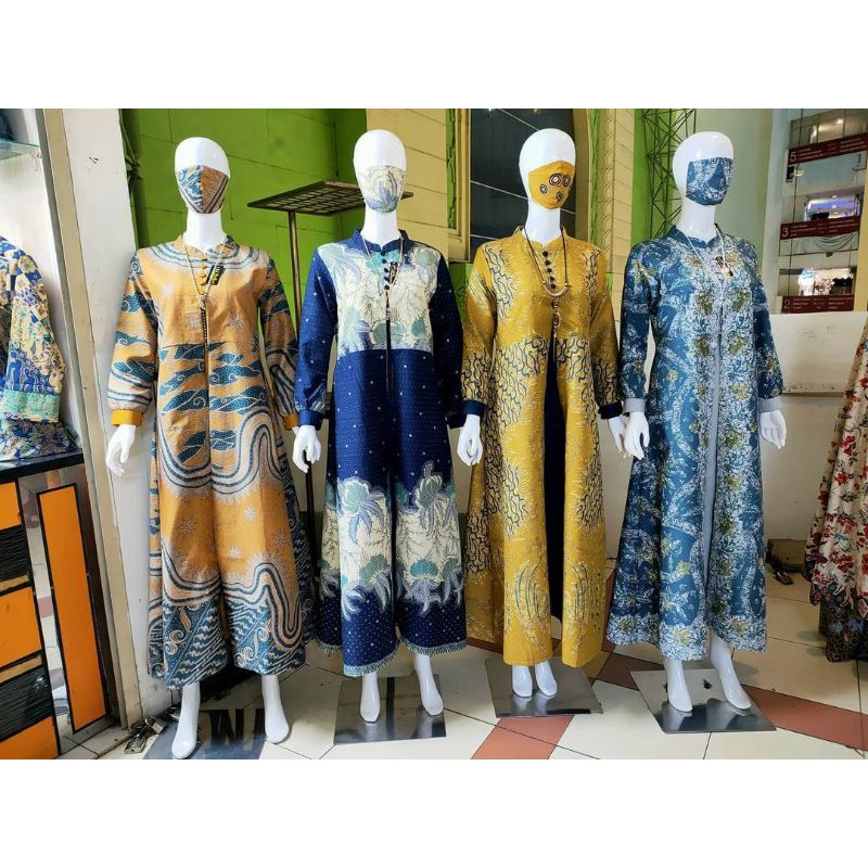 Harga Pabrik Gamis Batik Doby Solo Premium Kombinasi Toyobo pBVmlgVIyQKw8y9