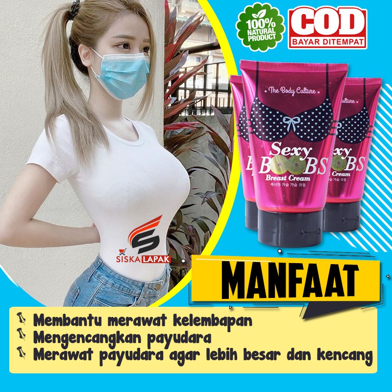 [COD] Pembesar Payudara Sexy Boobs Breast Cream The Body Culture Original BPOM