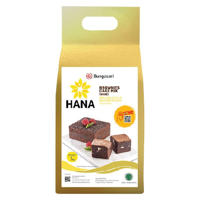 Hana Premix Brownies 1 KG - BUNGASARI