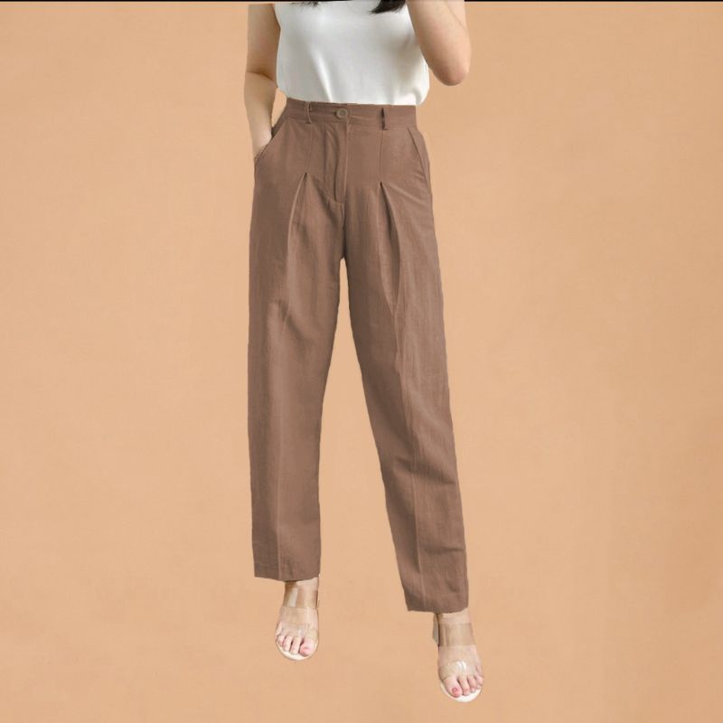 CELANA BEGGY HIGHWAIST AMERICAN DRILL