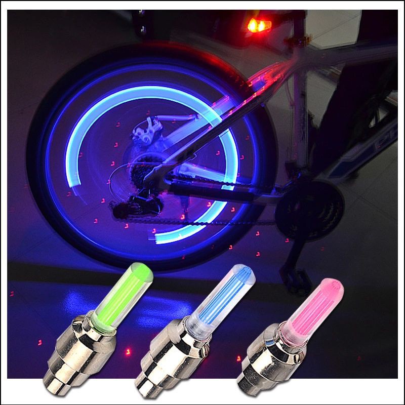 Tutup Pentil Led Ban Motor Led Bike Car Tire Neon Wheel Led Mobil