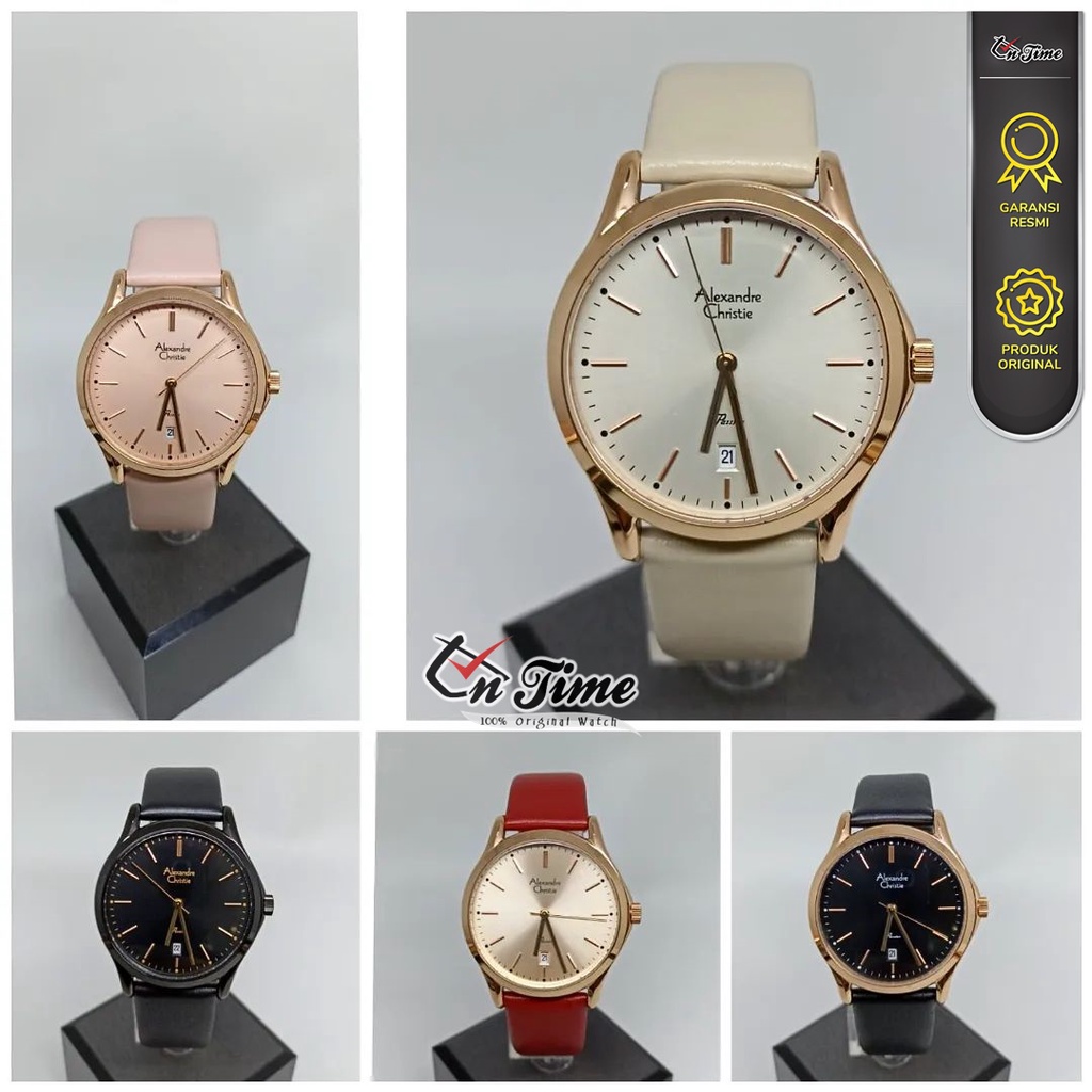 Alexandre Christie AC 2969 LD Jam Tangan Wanita Ori