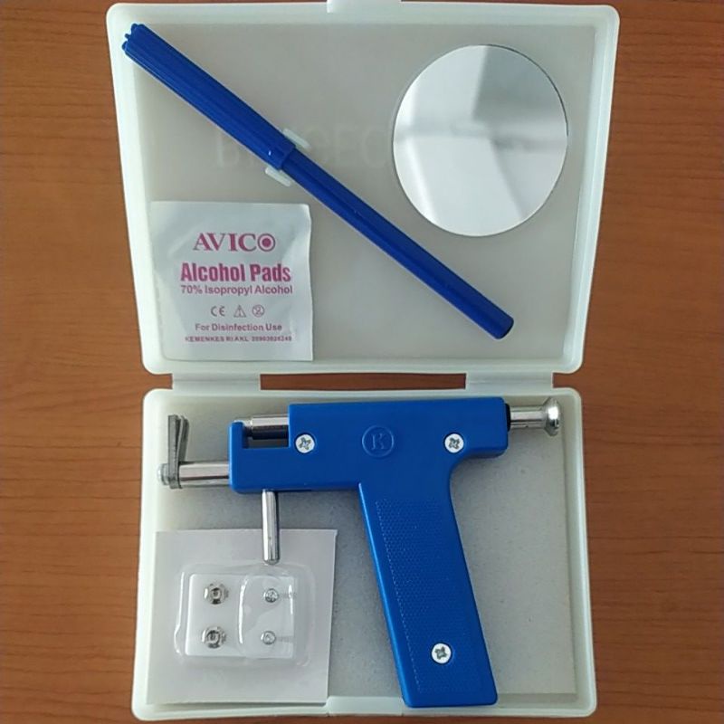 Alat Tindik Telinga Dewasa / Bayi Free Antingan sepasang