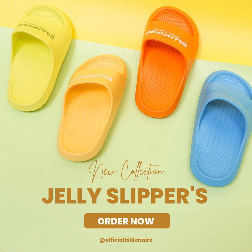 Sandal anak JELLY SLIPPER'S By Billionaire free Oneset Sportywear Size Random sudah di set