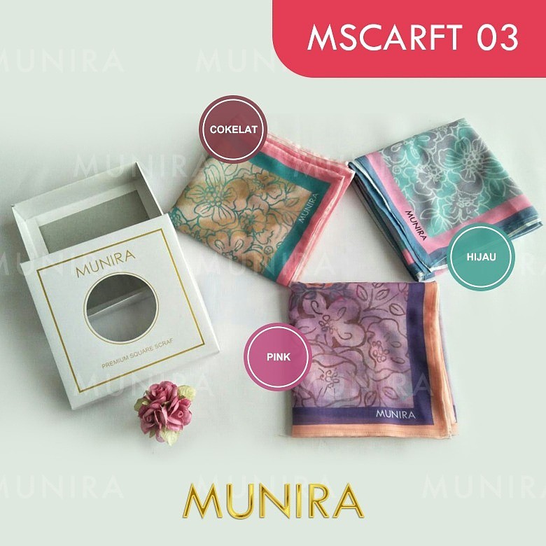 MUNIRA SCRAFT 03 | SCRAFT PREMIUM | JILBAB SEGIEMPAT MOTIF | SCRAFT SYARI | SCRAFT MOTIF