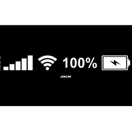 Siker Viral Baterai Wifi Sinyal HP Phone Viral Cutting Sticker Mobil Motor