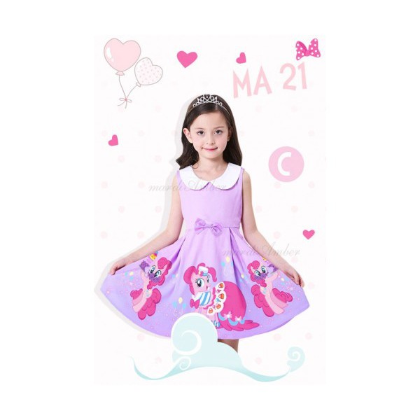 DRESS ANAK PINKIE PIE MA 21 C