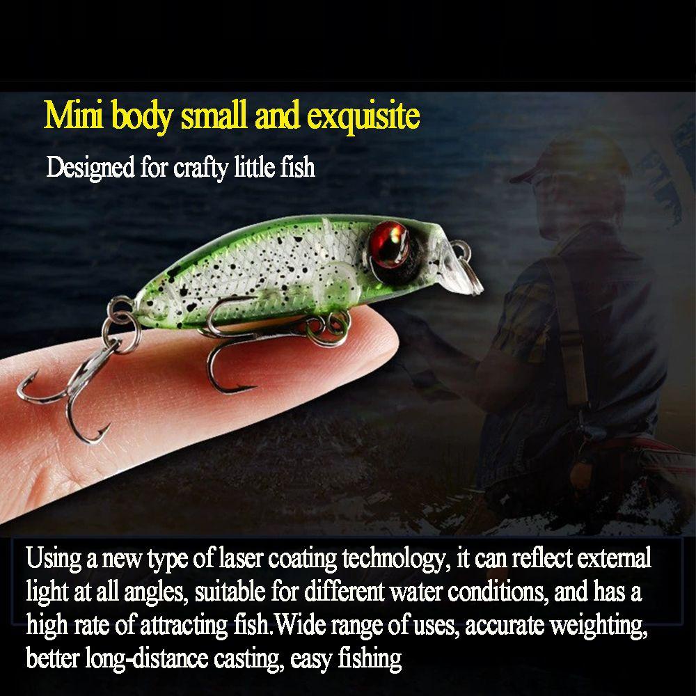 Top 1Pcs Umpan Engkol Wobbler Tackle 43mm/3.1g Aksesoris Memancing Mengambang Lure