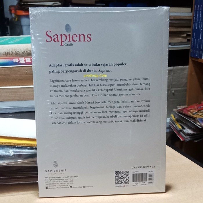 

PROMO!!! SAPIENS GRAFIS - KELAHIRAN UMAT MANUSIA (YUVAL NOAH HARARI) TERLARIS