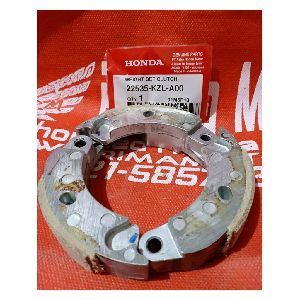 KAMPAS GANDA OTOMATIS KAMPAS KOPLING HONDA BEAT FI STATER KASAR KZL