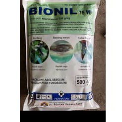 Fungisida klorotalonil 75 WP Bionil