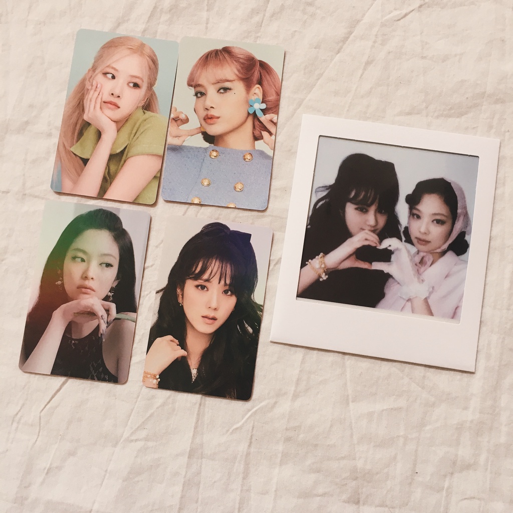 WEVERSE POB BENEFIT BLACKPINK 2022 WELCOMING COLLECTION SEASON GREETING SHARING UNSEALED JENNIE LISA