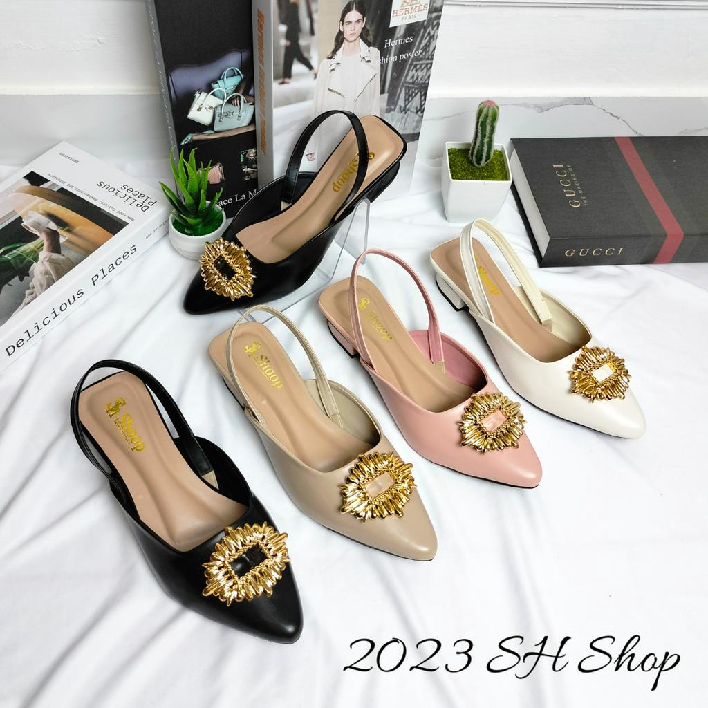 Sendal Baru Wanita kodi B02 Variasi oval Kekinian