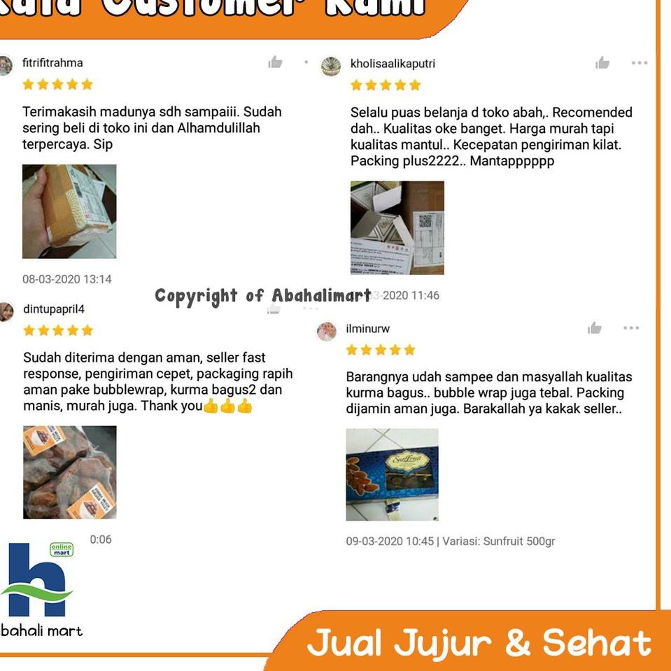 

Sudah's ready Kurma Raja Sukari Sukkari Basah 500gr Manis Suplemen Imun & MPASI Booster Penambah Sta