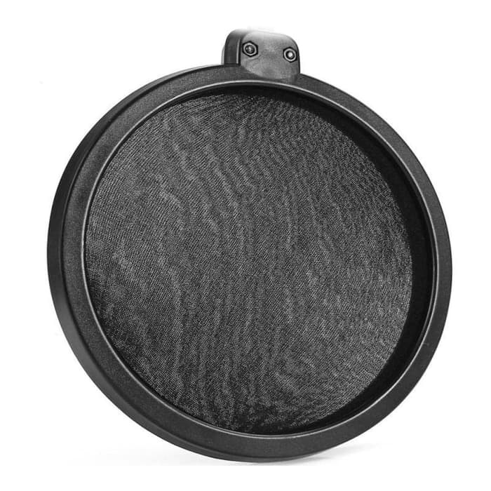 TaffSTUDIO Pop Shield Filter Mikrofon Dual Layer BOP - MPF-6 - Black