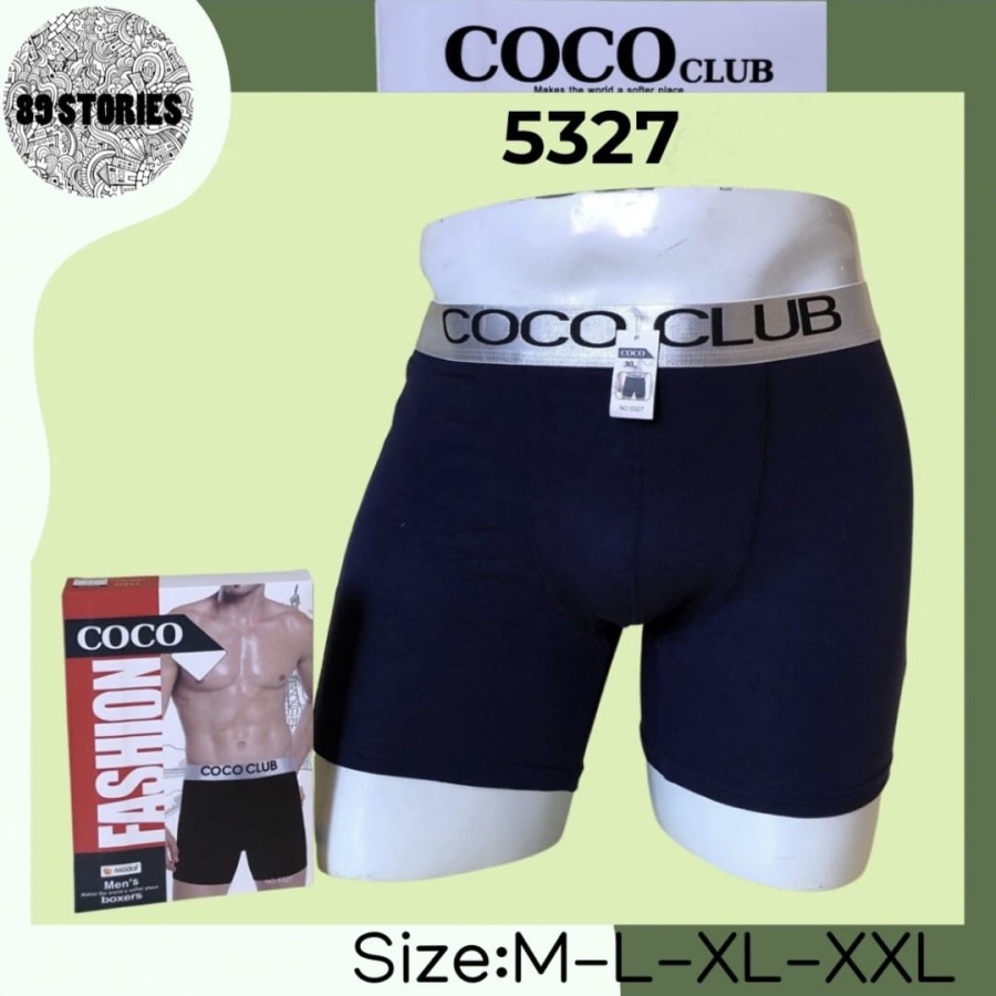 ISI 2 Celana Boxer / Celana Dalam / Celana Boxer Pria Coco - 5327