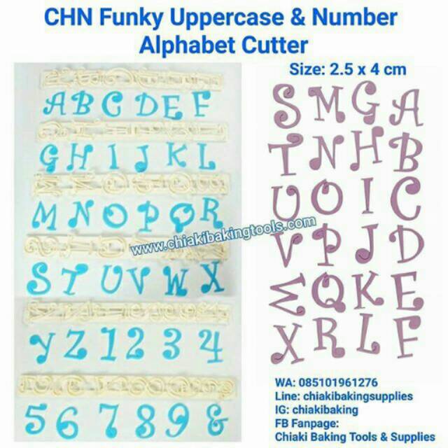

CHN Funky Uppercase & Number Cutter