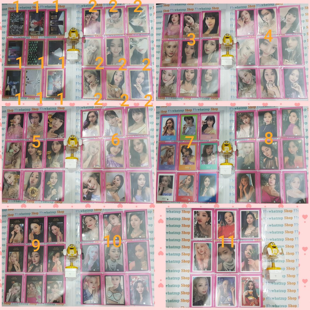 Twice Official Photocards (Feel Special) - Collection