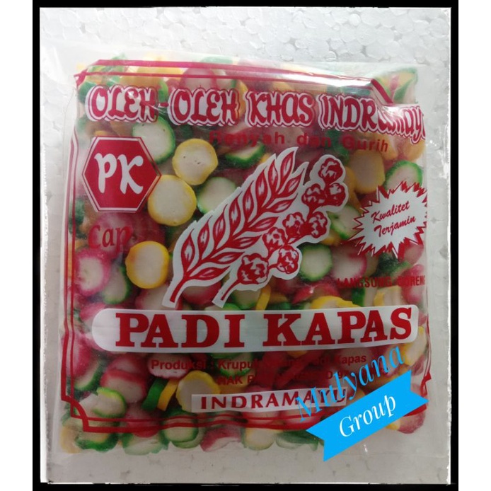 

Krupuk Bawang Mini Padi Kapas/Krupuk Mentah/Krupuk padi kapas