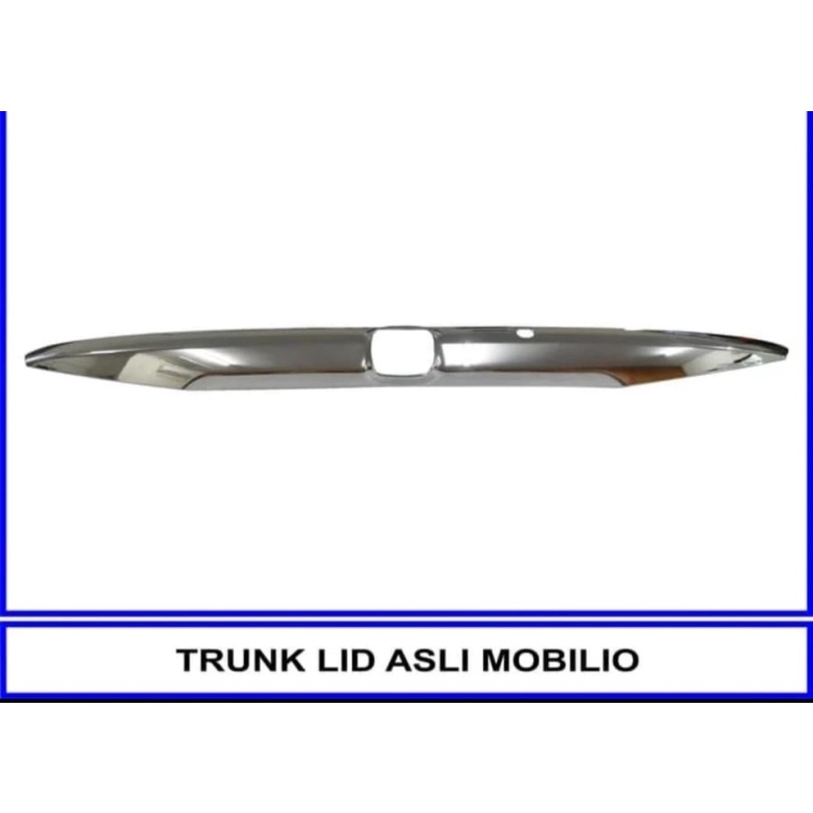 Trunk Lid Belakang Asli Honda Mobilio Chrome