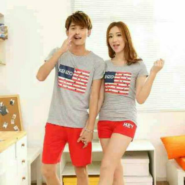 Kaos Couple / Baju Couple / Kaos Pasangan / Baju Pasangan England