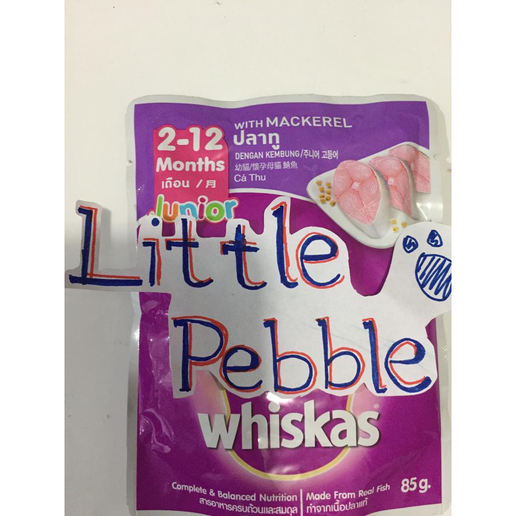 Whiskas Pouch Junior 2-12 Months 85g Cat Food