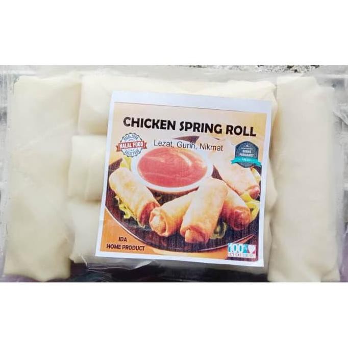 

Terlaris! Spring Roll Frozen Isi Ayam Ada Udangnya Isi 5 Pcs Via Gojek Dan Grab