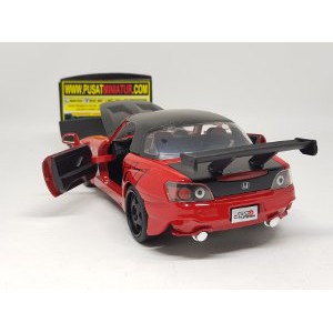 DIECAST 2001 HONDA S2000   SKALA 24   JADA JDM TUNER Hemat