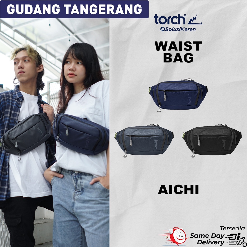 Torch Tas Tangerang Pinggang Waistbag Aichi