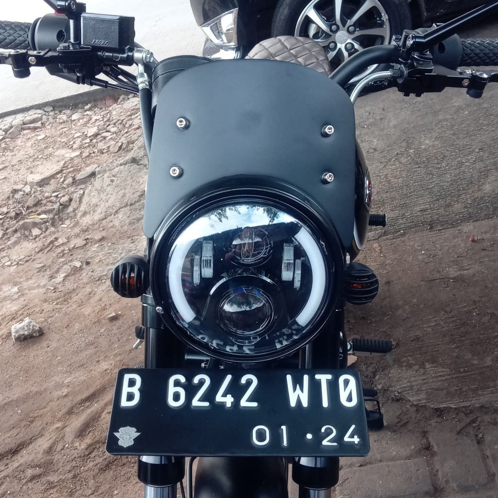 Visor Windshield Custom Kawasaki W175