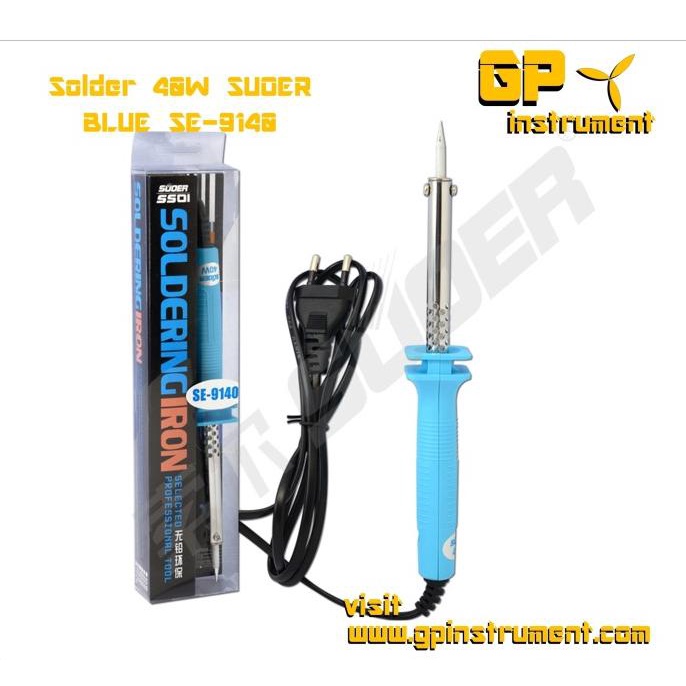 ~~~] Solder SUOER 40W 40 W SE-9140 Patri Cepat Panas Ringan Elemen Bagus