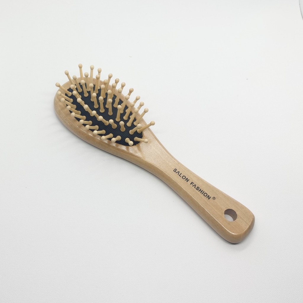 SISIR WANITA KAYU KOREA TAHAN LAMA PREMIUM SISIR KAYU ASLI WOOD COMB