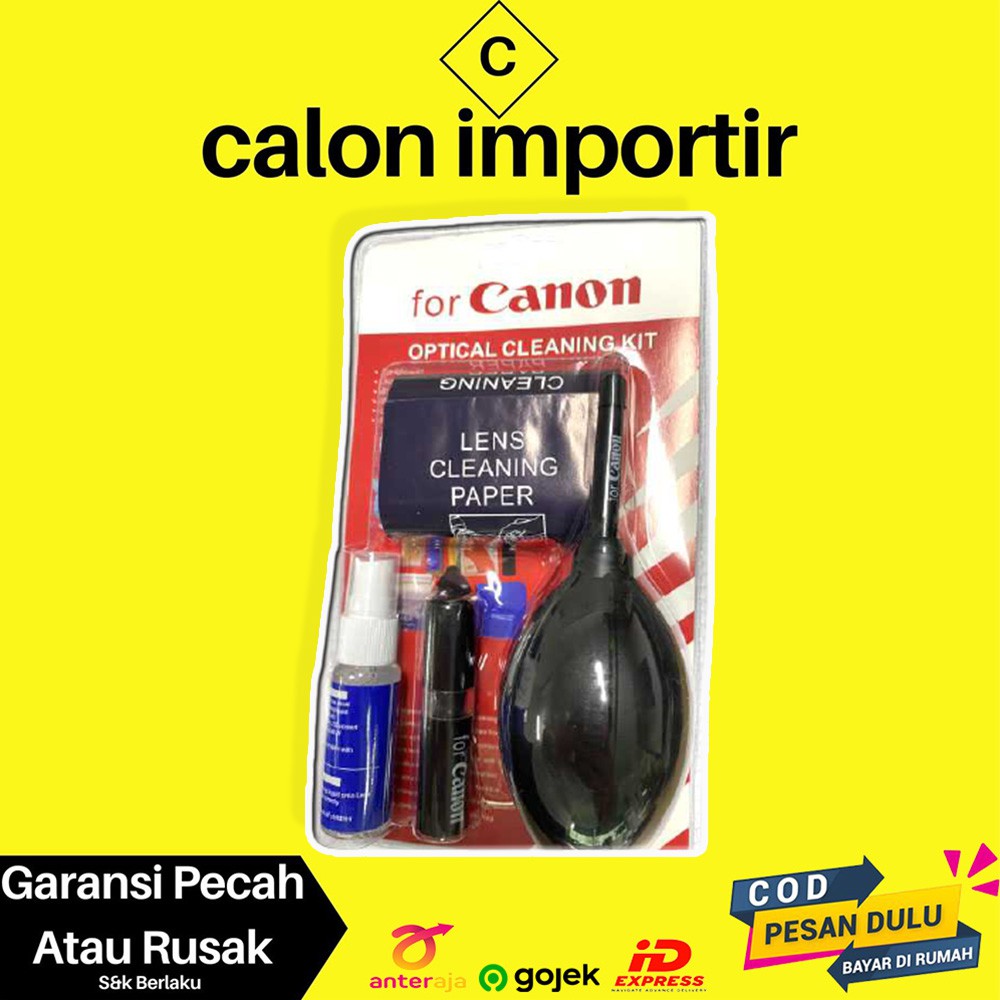 Paket Tool Kit Set Lengkap 7in1 Alat Pembersih Kaca Lensa Kamera DSLR SLR Action Cam GoPro Mirorrles