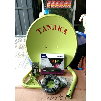 PAKET LENGKAP NINMEDIA TANAKA ORION SKY HD DISH 45CM Terbaik