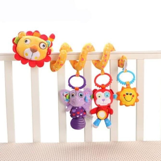 Mainan Gantung / Mainan Stroller / Mainan Bayi / Mainan Lilit Bunyi PROMOCode 4074