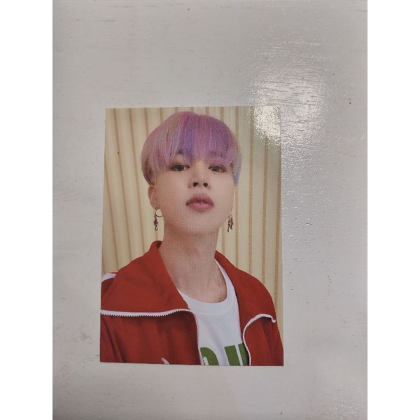 pc photocard bts jimin cardigan butter
