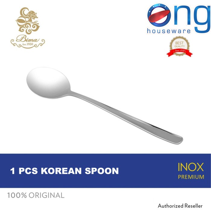 Jual Promo Sendok Korean Korean Spoon Stainless Bahan Inox Premium Bima