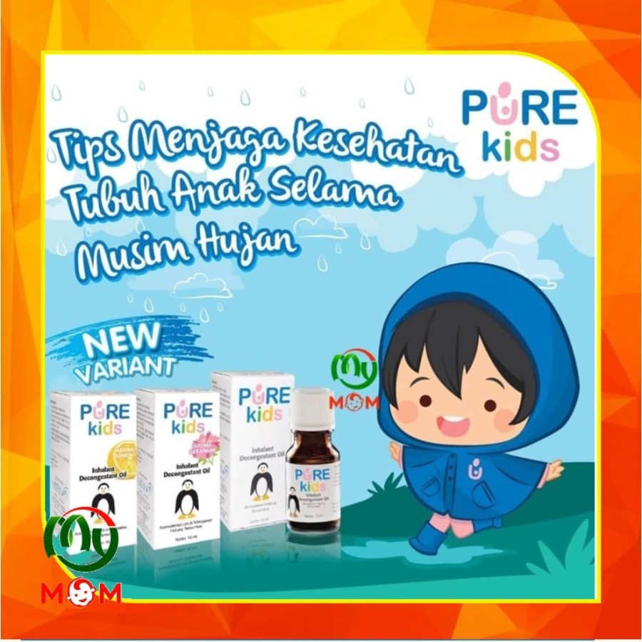 Pure Baby Kids Inhalant Decongestan Oil Melegakan Hidung Tersumbat-2