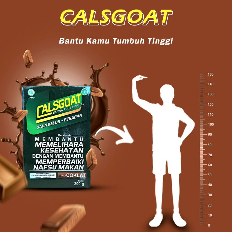 Kalsigo dan Calsgoat SUPER PREMIUM susu peninggi badan