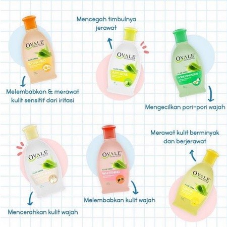 OVALE 2IN1 FACE LOTION 60ML