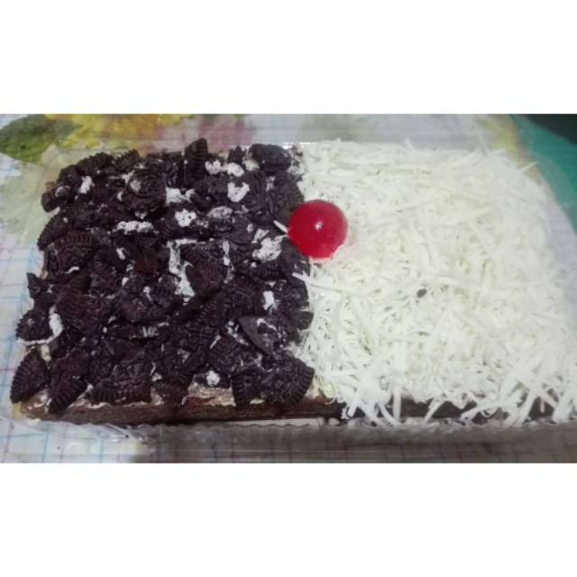 

Brownis kukus keju oreo