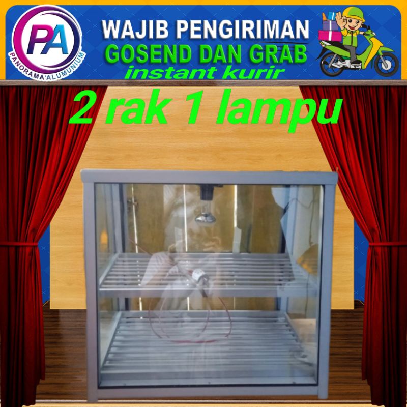 Etalase fried chicken etalase kaca ayam goreng showcase kentucky fried chicken